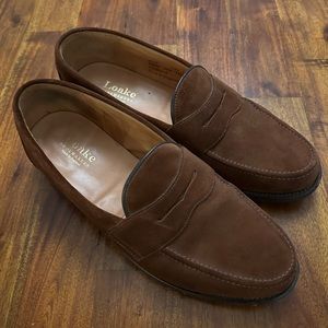 Loake Eton Loafers - Brown Suede